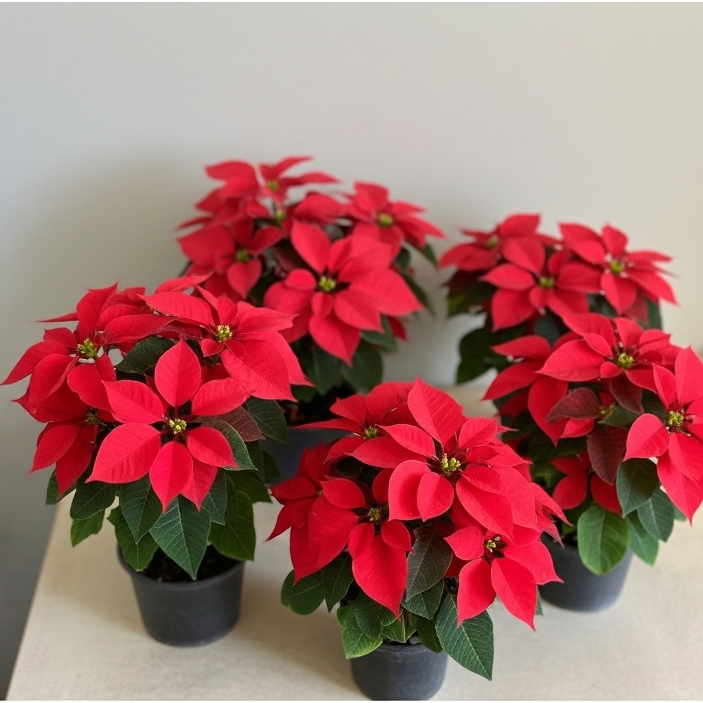 1 poinsettia