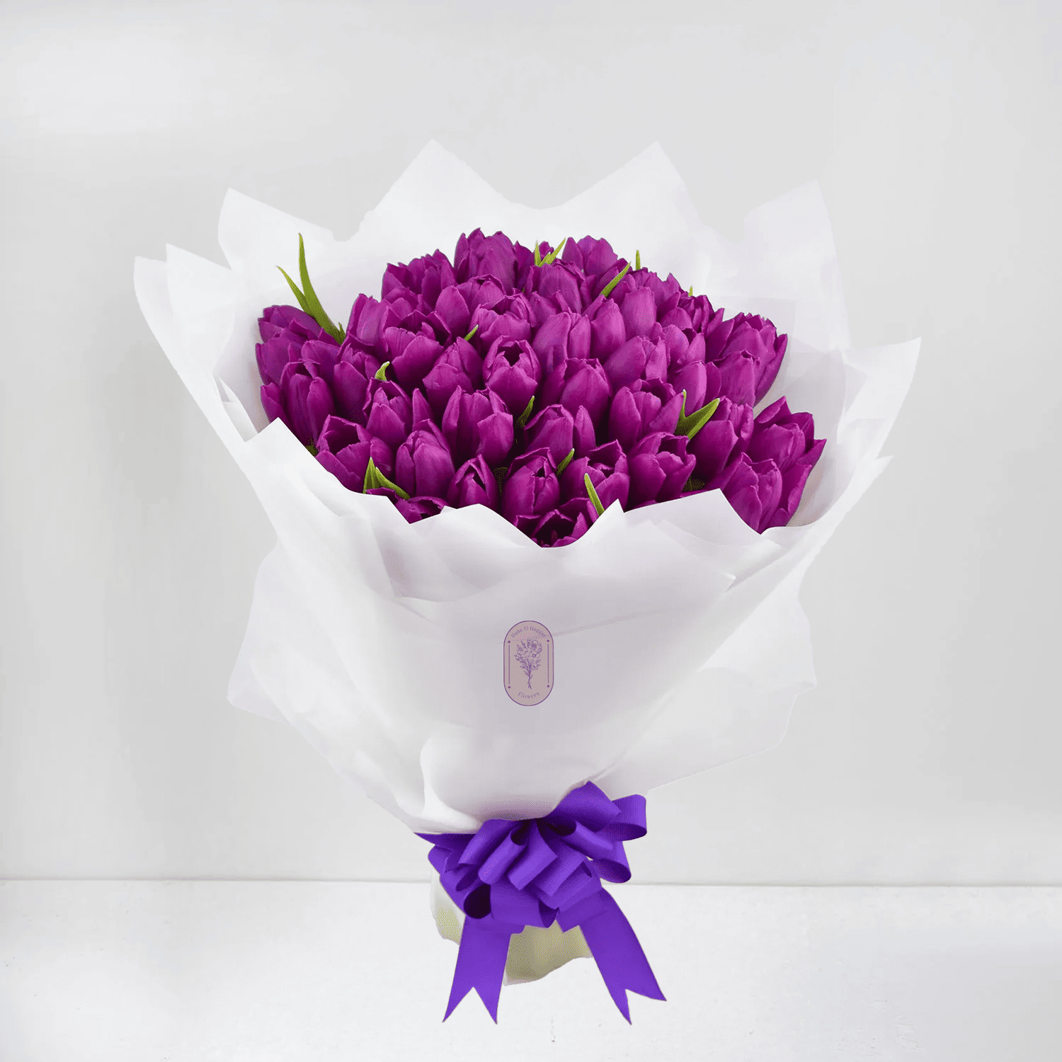Luxury Violet Tulip Bouquet