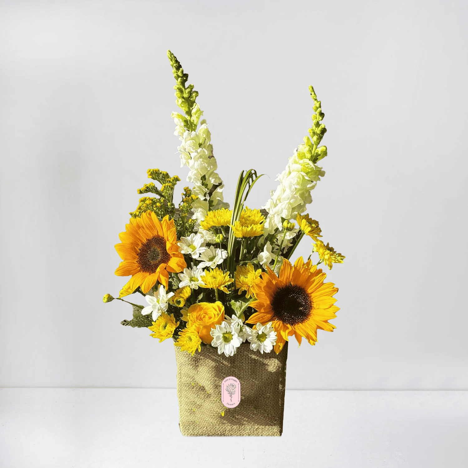 Sunflowers, Yellow Roses & Daisies